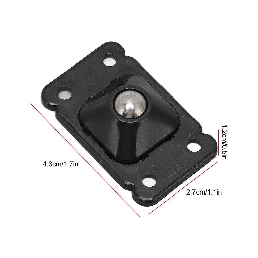Caster Wheels Adhesive 360 Degree Rotation Roller Wheels for   Furniture Storage Box