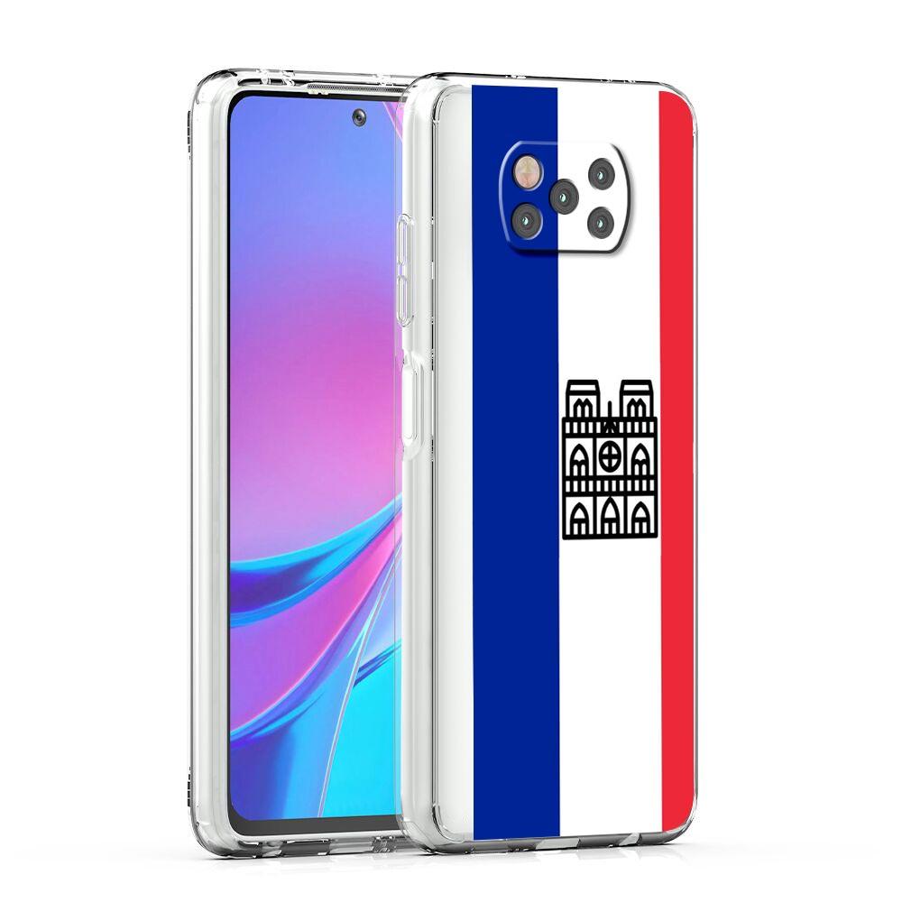 France Flag Soccer Paris Phone Case For Xiaomi Poco X3 NFC F3 M3 X4 X5 Pro 5G Mi 11 12 Lite Ultra 11T 11X 12T Pro Clear Cover