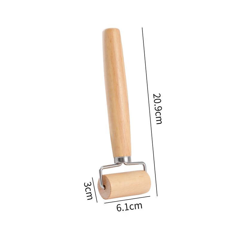 

Ruhan Beech Wood Double-Head Rolling Pin