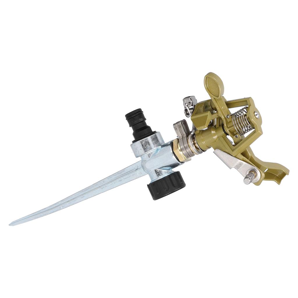 Automatic Sprinkler 360 Degrees  Rotation Water Sprinkler Watering Irrigation Tool for Lawn GardenMetal