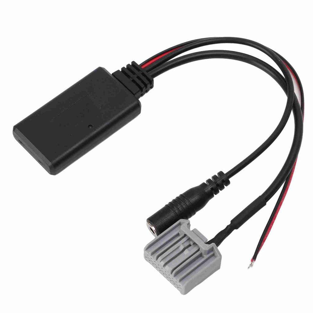 Bluetooth 5.0 Auxiliary Cable Microphone Adapter Kit for IOS 5 5C 5S 6 Plus Replacement for Civic 2006‑2013