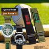 Quick Fabric Watchband For Huawei Smart Watch Gt5pro Gt5 Gt4 Gt 4 46mm Camouflage Army Green Fabric Nylon Men Universal Strap 22