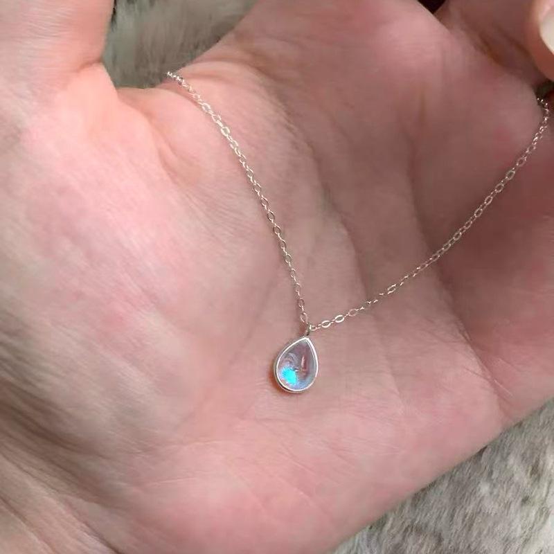 Clavicle Chain Light Luxury Premium Neck Chain Pendant Broken Silver