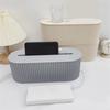 Nordischer Stil Kabelorganisator-Box für Steckdosenleiste, WiFi-Router und Desktop-Datenkabel-Speicher