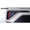 For Toyota CHR C-HR 2016 2017 2018  Carbon Fiber Rear Bumper Fog Light Lamp Cover Trim Protector Accessories Car Styling