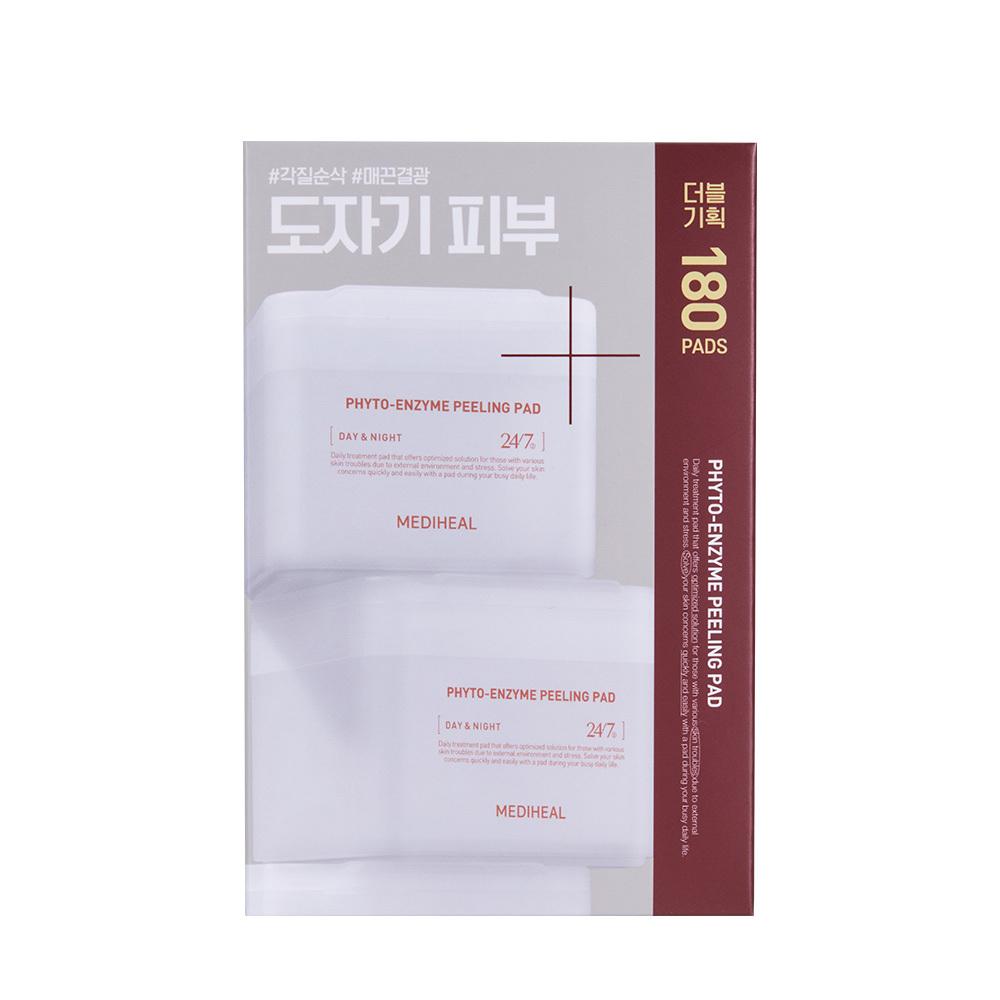 MEDIHEAL Toner Pad Phyto-Enzyme 100+100 Pads Double Pack