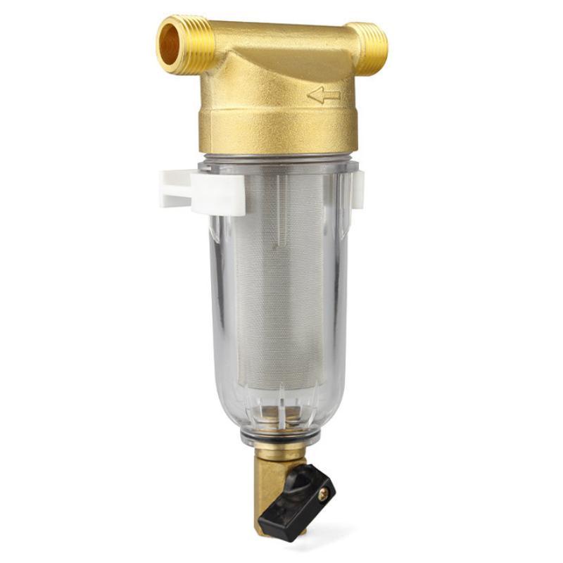 Split-Mouth Water Filters Front Purifier Copper Lead Pre-Filter Backwash Remove Rust Contaminant Sediment Pipe
