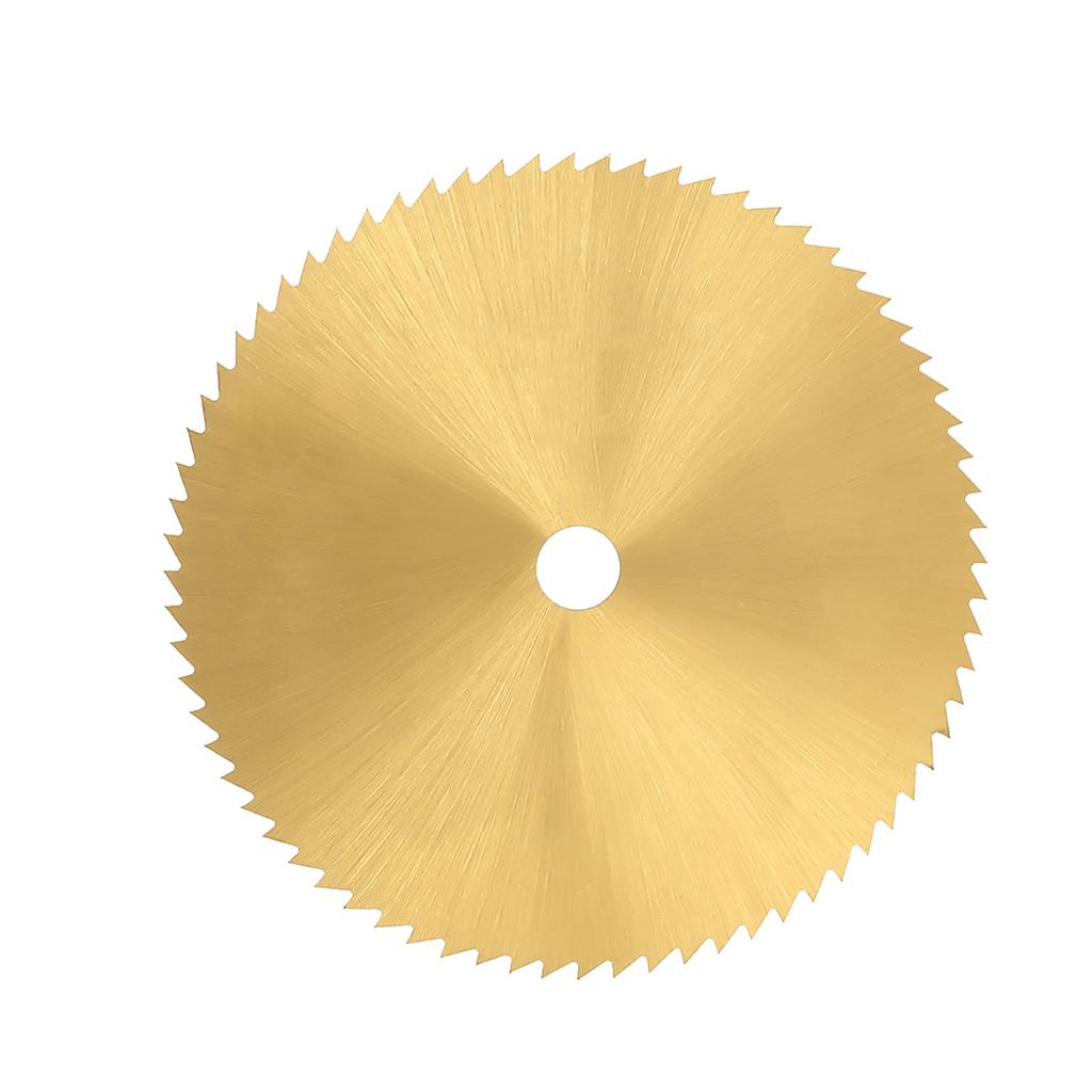 72 Teeth High Speed Steel Circular Saw Blade Small Cutting Disc for Metal Wood Plastic 60*6mm