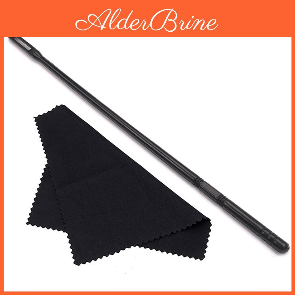 Cleaning Plastic Stick For Flute With Cloth Flute Cleaning Kit Cleaning Rod Polishing Cloth For Cleaning The Interior Of Flute