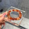 Xihuo Red & Yellow Tiger Eye Crystal Bracelet - Perfect Gift for Girlfriend or Best Friend
