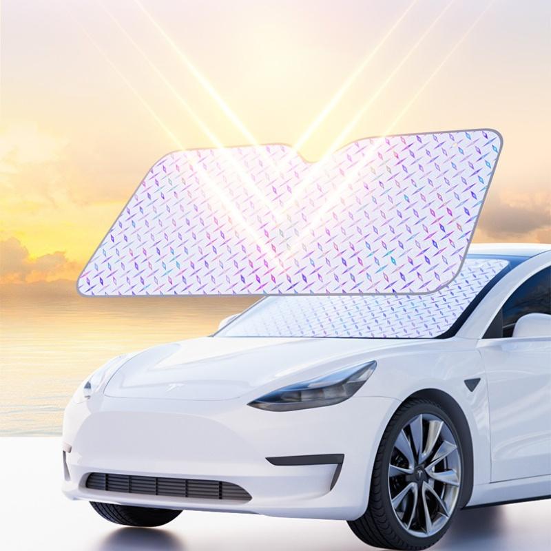 1pcs 140x70CM Car Window Sun Shade Windshield UV Protection Front Rear Windshield Block Cover Visor Sunshades Car Accessories