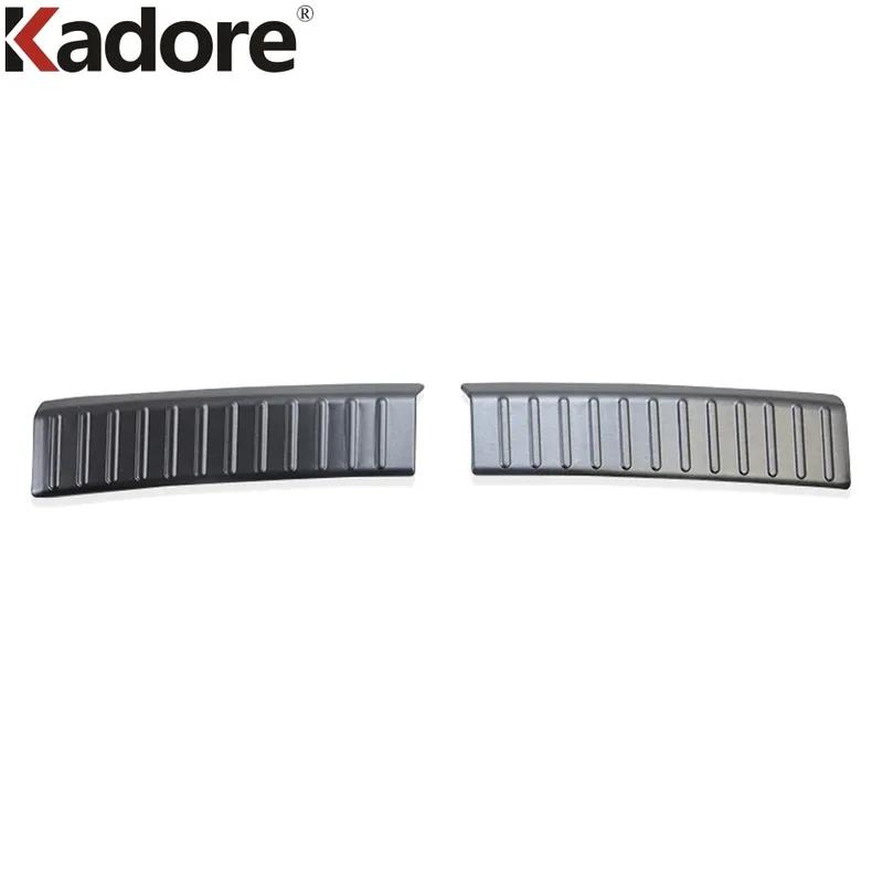For Toyota Raize  -2024 2025 Steel Car Inner Rear Trunk Bumper Cover Trim Tailgate Door Sill Plate Guard Accessories