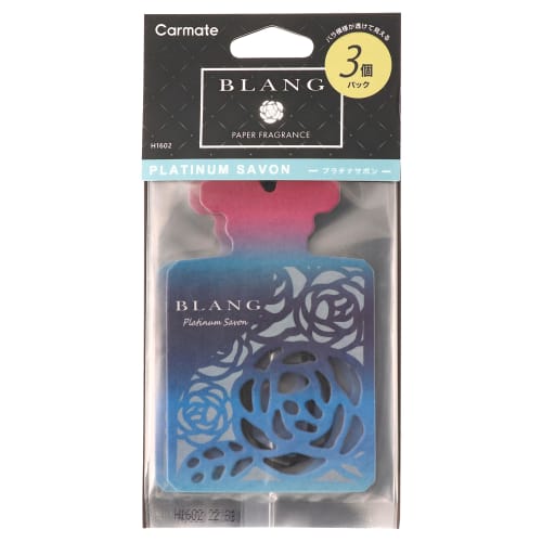 CARMATE Car Air Freshener Blang Hanging Rose Hanging Platinum Sabon H1602