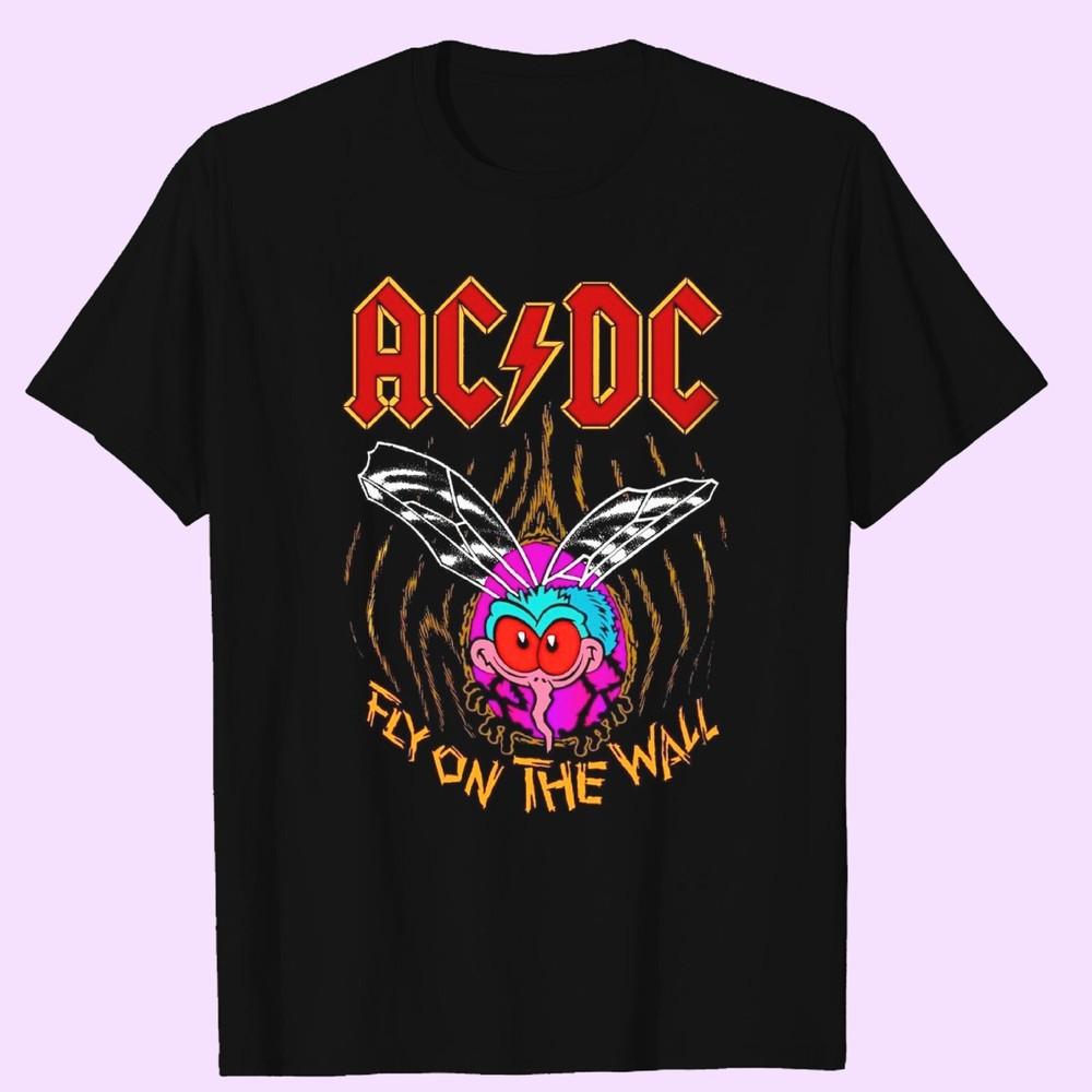 

ACDC fly on the wall Gift For Fans Unisex All Size Shirt BT352 Unisex T-Shirt M
