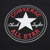 Converse T Shirts Men's Black Crew Neck Moderate Straight Fit 10007862-A01