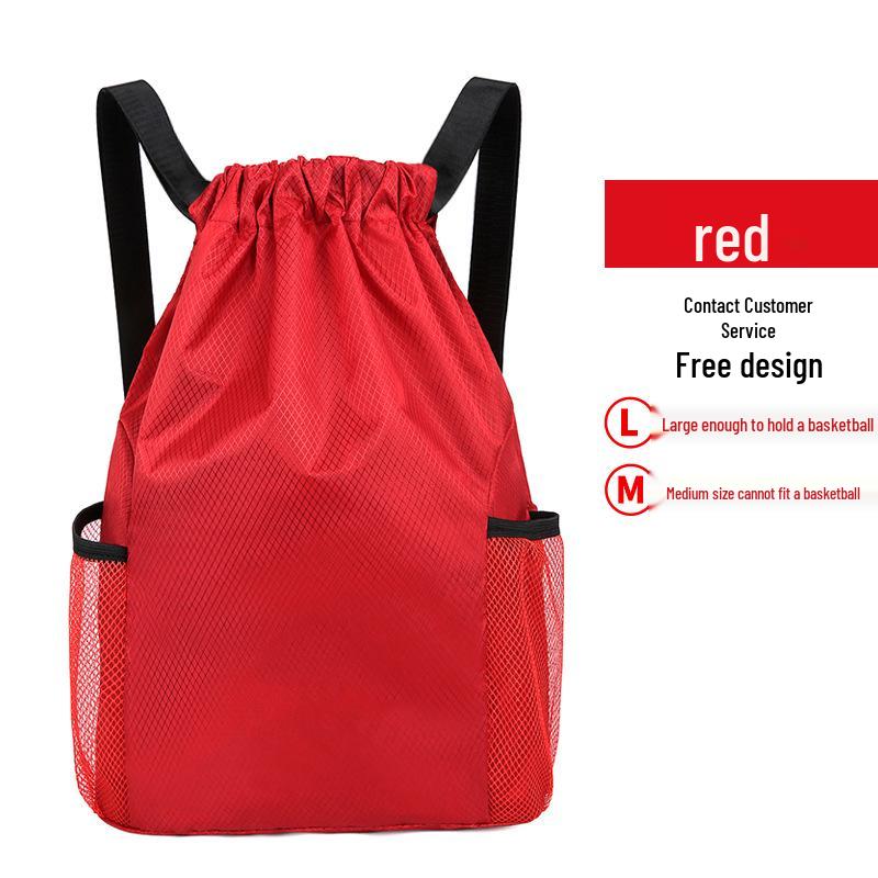 Portable Fitness Drawstring Backpack for Sports, Training, and Events