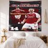 Arsenal Custom Your Name Wall Decor Tapestry Art For Pet Memorial Birthdaywedding Party Backdrop Family Gift