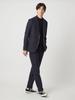 United Arrows Green Label Relaxing Pique Corduroy Narrow Jacket - Stretch - 32221000012 7950 NAVY (79) M