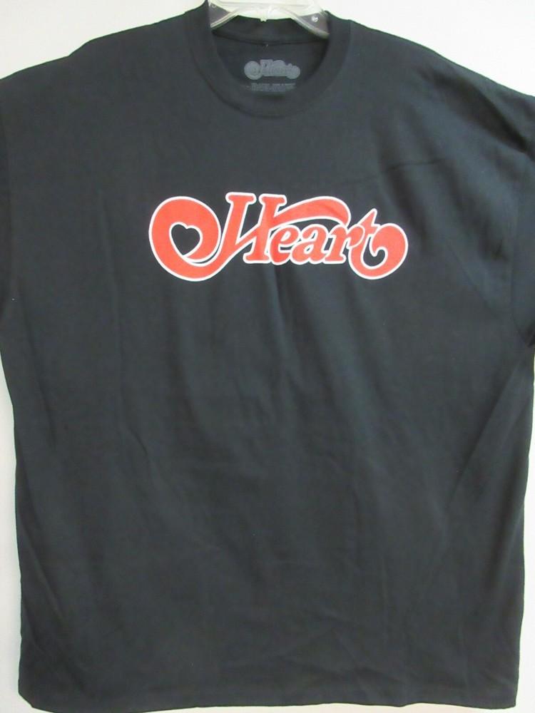 HEART OFFICIAL MERCH LOVE ALIVE 2019 LOGO BAND CONCERT MUSIC  2XL / XXL Unisex T-Shirt XXXXL