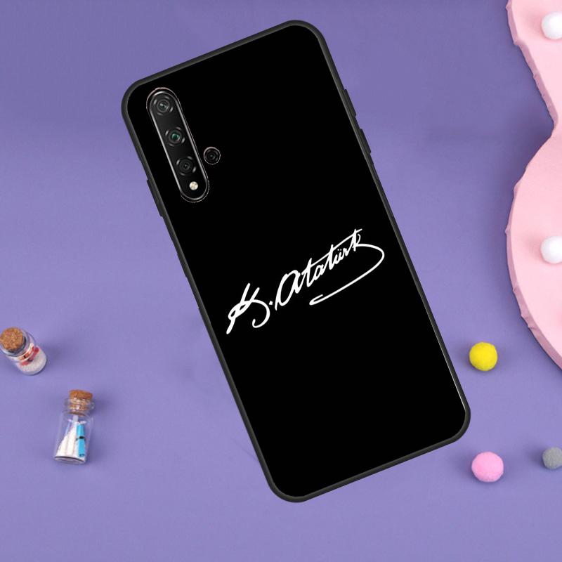 Türkei Mustafa Kemal Atatürk Für Huawei Nova 7i 8i 11i 12i 12s 9 10 SE Y60 Y61 Y70 Y72 Y73 Y90 Y91 P20 P40 P30 Lite Hülle