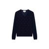 Gucci Sweaters Men's Blue V Neck Moderate Other 576902-XKAUM-4542