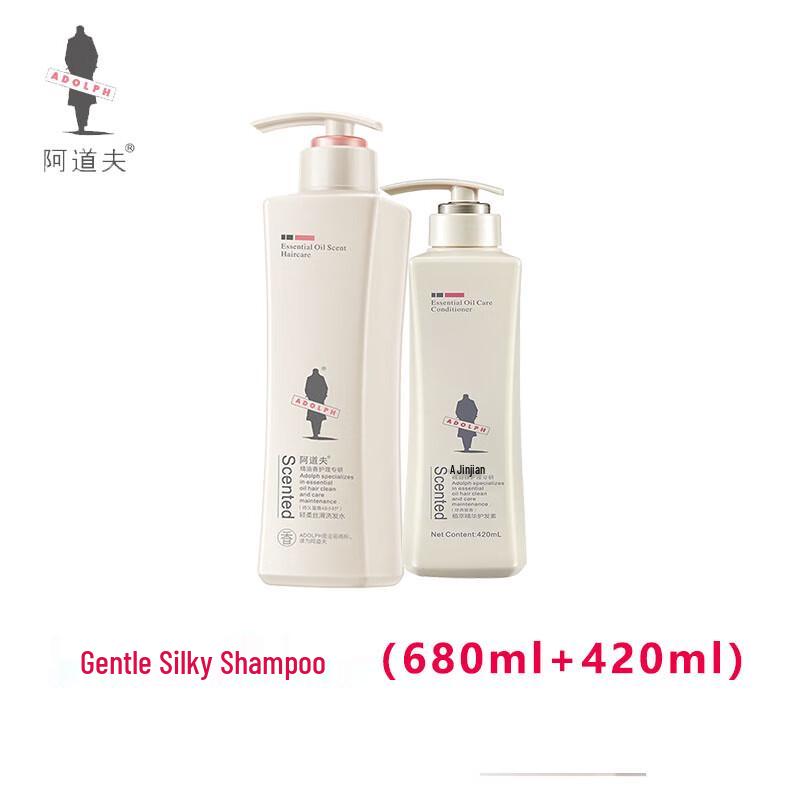 

Adolph Light & Smooth Essential Oil Shampoo Duo Pack