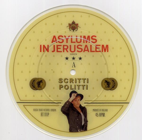 

7inch Record SCRITTI POLITTI - Asylums In Jerusalem / Jacques Derr RT111P Rough Trade 1982 UK Dance & Electronica Used