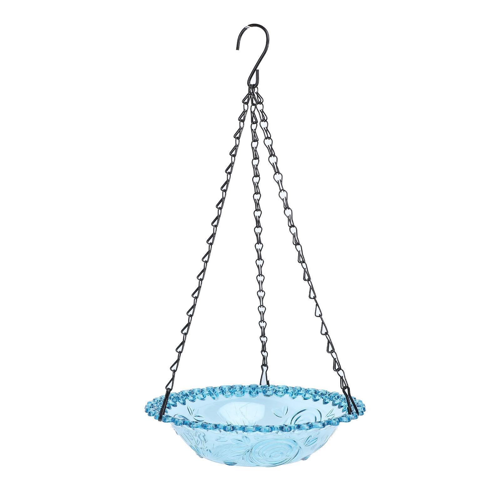 

Солнечный фонтан-поилка для птиц для улицы, пластиковый подвесной, на солнечной батарее, фонтан для воды для колибри для сада, двора, патио, лужайки