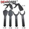 2PCS Dental Orthodontic Photo Contrast Background Board Intraoral Photographictool Black Oral Cheek Plate Orthodontic Contraster