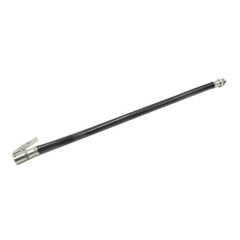 Air Tyre Inflator Pressure Car Auto Tire Pump Hose Gauge Flexible Hose Connector