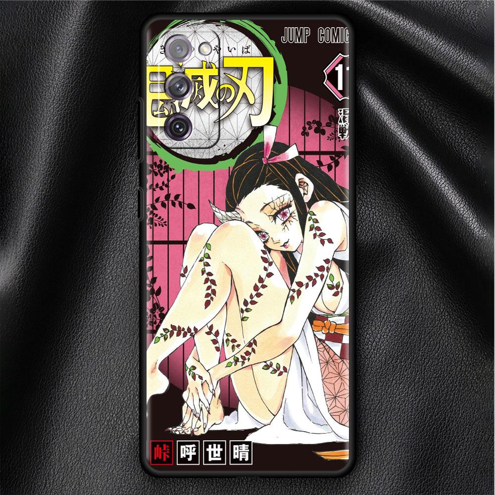 Case For Samsung Galaxy S20 FE S22 Ultra S21 Plus Luxury Soft Phone Case S10 S9 S8 S10e S7 Silicone Funda Demon Slayer Shell Sac