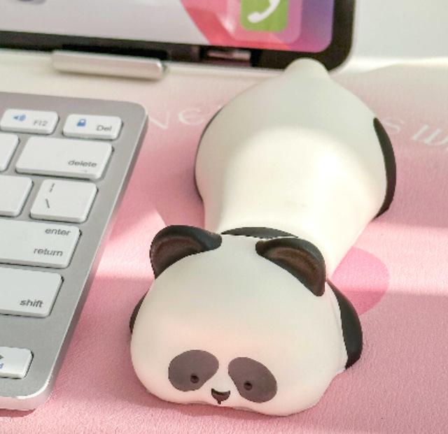 

Memory Foam Mouse Pad Wrist Rest - Cute and Comfy Hand Pillow for Office Desktop.