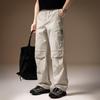 High-end American Outdoor Men's Casual Pants Spring and Summer New Loose Trendy Brand Wide-leg Straight Overalls Men's Pants