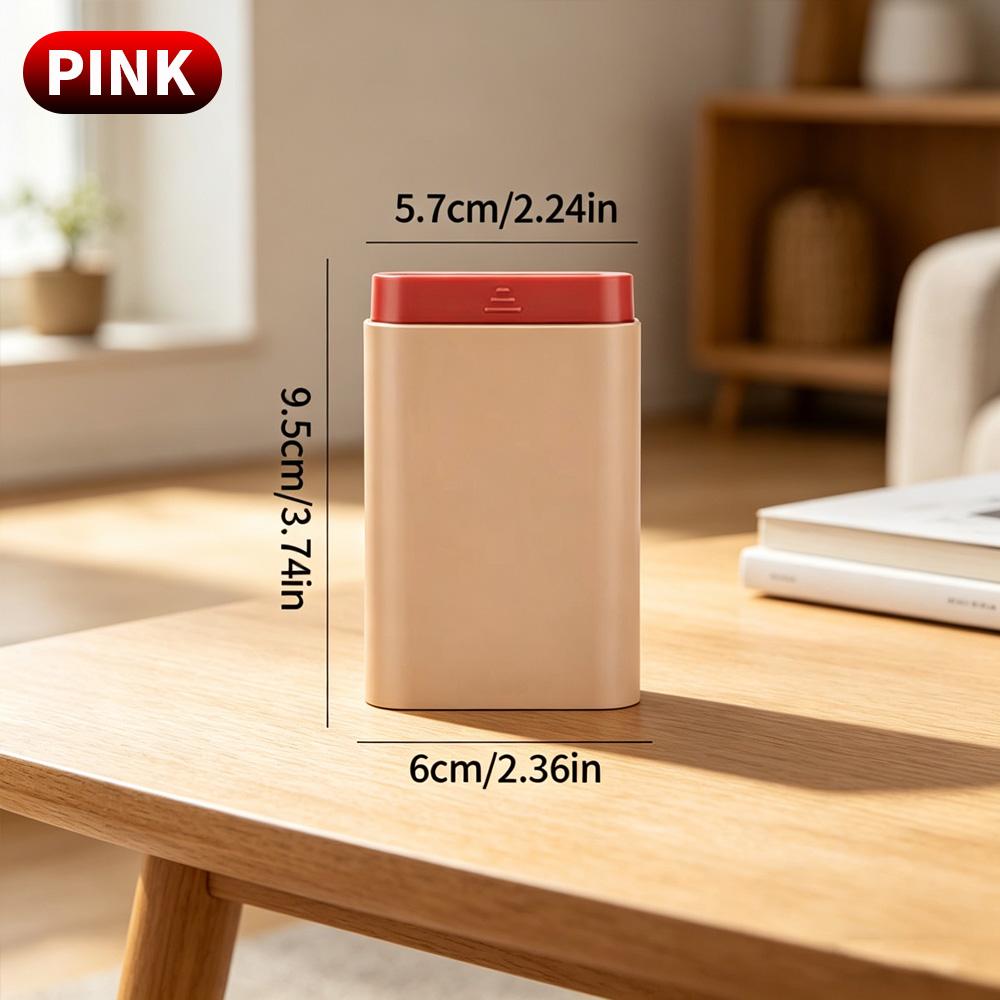 6 Grids Mini Pill Box Portable Travel Pill Case Medicine Organizer for Vitamins Supplements