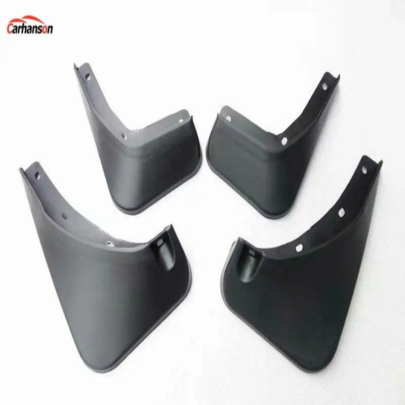 For Car Styling MG ZS 2017  Accessories Mud Flaps Flap Splash Guard Front Rear Mudguards Fender Car-styling Black 4pcs/set