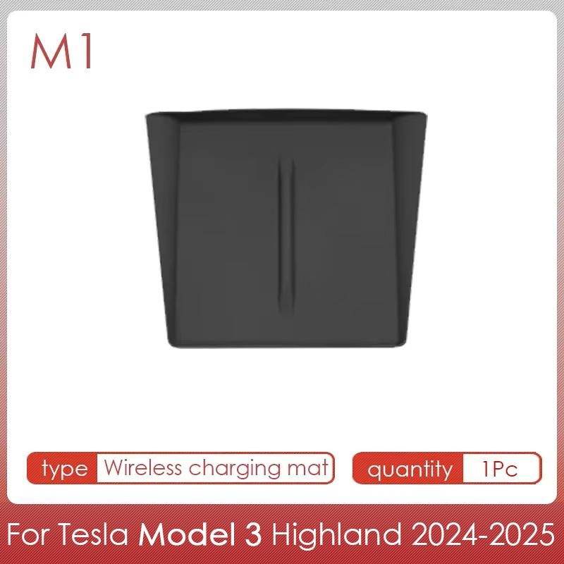 For Tesla Model 3 Highland 2025 Storage Box Model 3 2024 Highland Center Console Armrest Storage Box Stowing Tidying Accessories