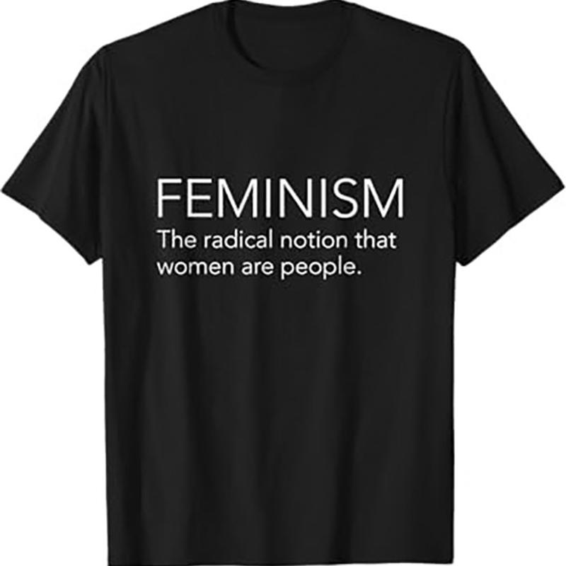 Feminism Definition T Shirt Empowering Women s Rights Tee Statement Shirt S