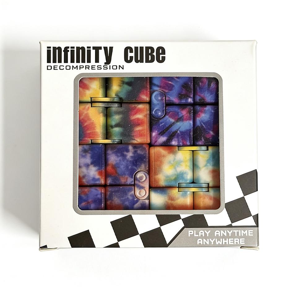 Creative Infinite Cube Magic Office Flip Cubic Puzzle Fidget Toy Stress Relief Autism Stop Reliever Toy