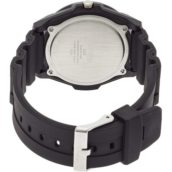 [Citizen Q&Q] Watch Analog Waterproof Polyurethane Band VR44-003 Men's Orange Black/Orange