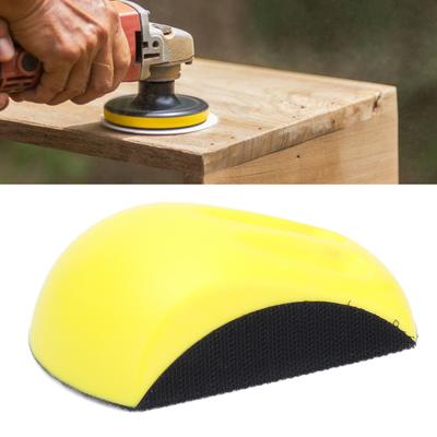 Bloco de Lixar Manual Formato de Rato Espuma de Nylon Gancho e Almofada de Polimento Ferramenta para Marcenaria