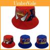 Spider Man Cartoon Printed Kids Fisherman Hat With Sun Protection For Outdoor Play
