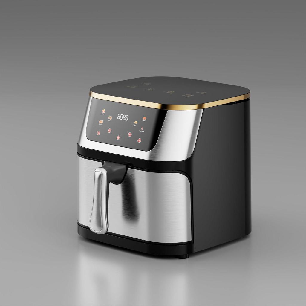Stainless Steel Large Capacity Oil-Free Air Fryer: New Multifunctional Electric Model