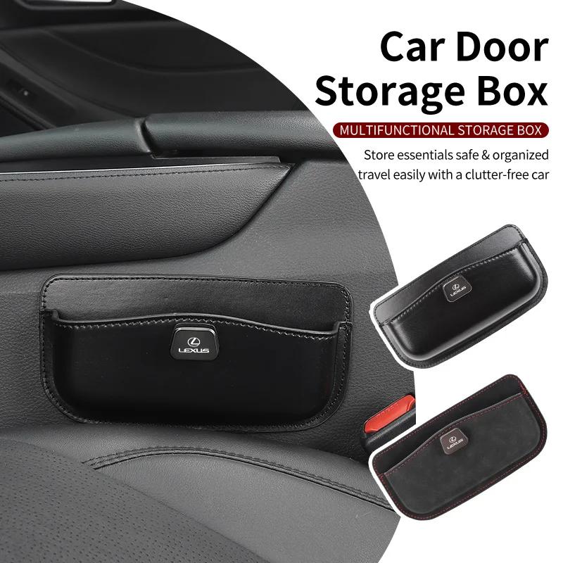 PPFX2 Car Seatback Storage Box Seam Case Door Clutter Organizer Accessories For Lexus CT ES GS NX IS250 CT200h IS300h ES300h RX400h NX
