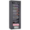 Massido Textile Shoe Cabinet - Graphite