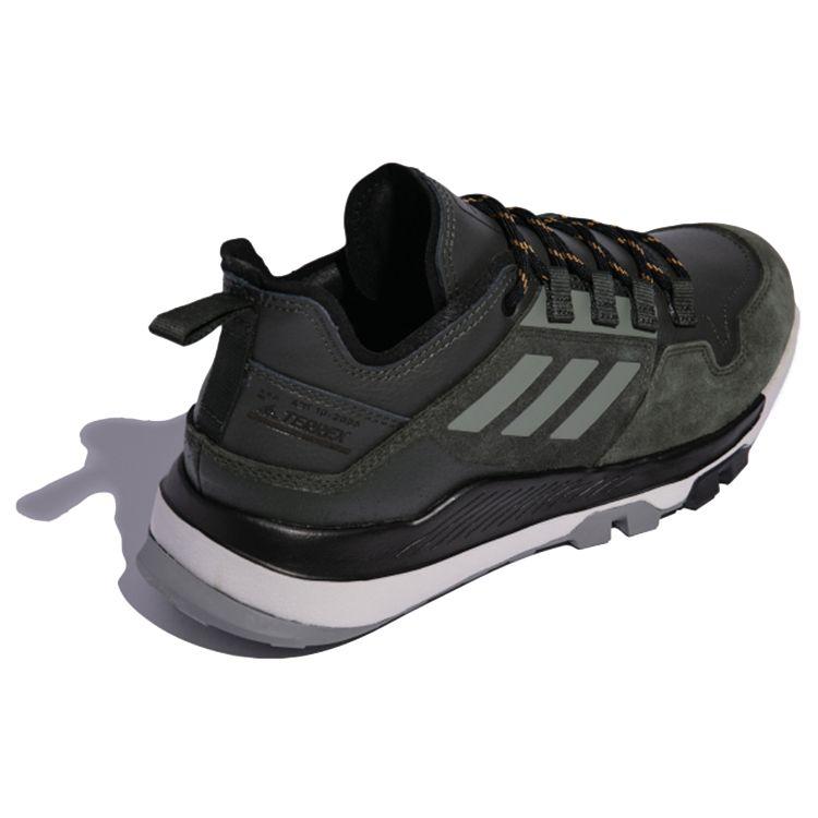 Adidas Terrex Hikster Leather Low Black Green Men Sneakers FX4663