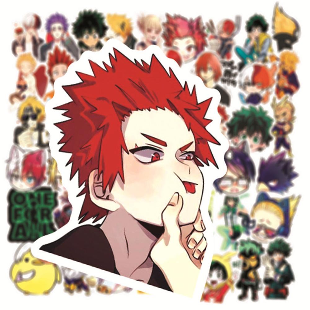 10/30/50pcs Anime My Hero Academy Graffiti Stickers Cool Midoriya Izuku Decals DIY Laptop Journal Notebook Classic Manga Sticker
