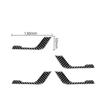 4Pcs Carbon Fiber Interior Door Handle Inner Cover Trim For Toyota Highlander