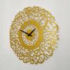 Islamic Acrylic Wall Clock Silent Quartz Mirror Calligraphy Art Hanging Watch for Living Room Bedroom Ramadan Muslim Home Eid Decoration