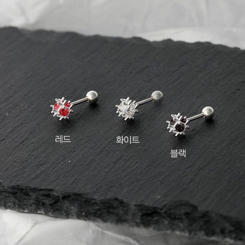 Silver cubic ball piercing