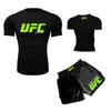 MMA Trainingsshorts Set Herren Damen - Schnelltrocknend Boxen Muay Thai Kampfsportbekleidung Fitnessstudio Fitness
